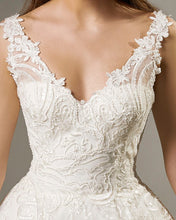Illusion V-Neck Wedding Gown MAYA
