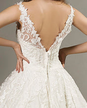 Illusion V-Neck Wedding Gown MAYA