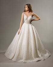 Sheer Effect Wedding Gown GEMMA