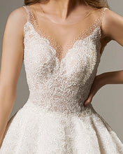 Sheer Effect Wedding Gown GEMMA