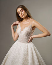 Sheer Effect Wedding Gown GEMMA