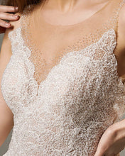 Sheer Effect Wedding Gown GEMMA
