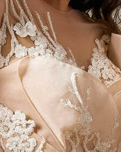 Embellished Ruffled Gown ABILENE