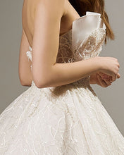 Hand Embellished Gown AGUAMARINA