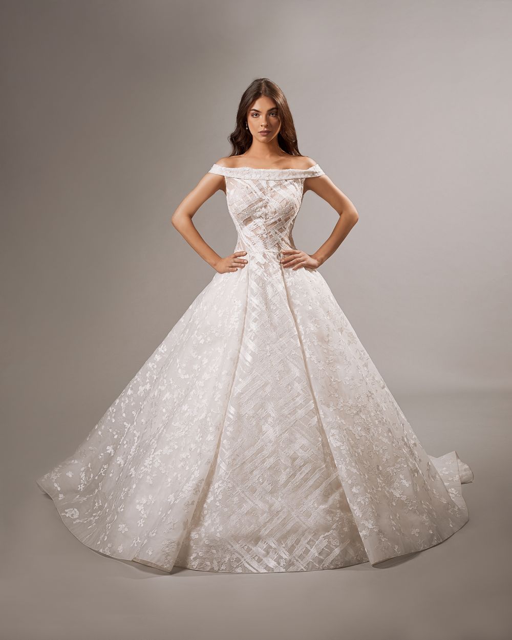 Off-Shoulder Couture Gown MIMOSA