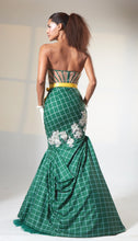Hand Embroidered Sleeveless Gown