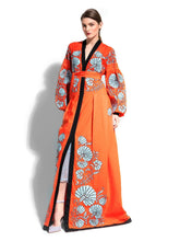 Caftan Dress 'FLOWER SHELL'