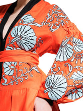 Caftan Dress 'FLOWER SHELL'