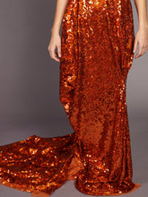 Asymmetrical Sequin Dress