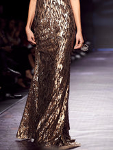 Long Sequin Dress