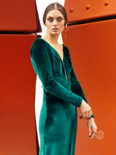 Long Velvet Dress