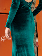 Long Velvet Dress