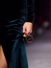 Long Velvet Dress