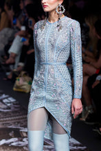 Hand Embellished Short Couture Dress