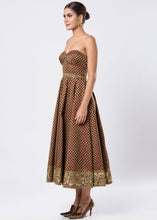 SWEETHEART BROCADE DRESS
