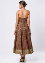 SWEETHEART BROCADE DRESS