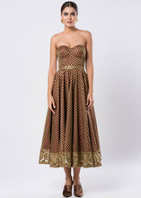 SWEETHEART BROCADE DRESS