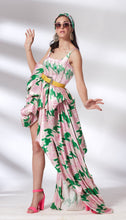 Asymmetrical Drape Dress