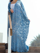 Embroidered Caftan Dress