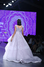 Mauve Peplum Ball Gown