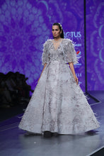 Lily Motif Ball Gown with Jacket
