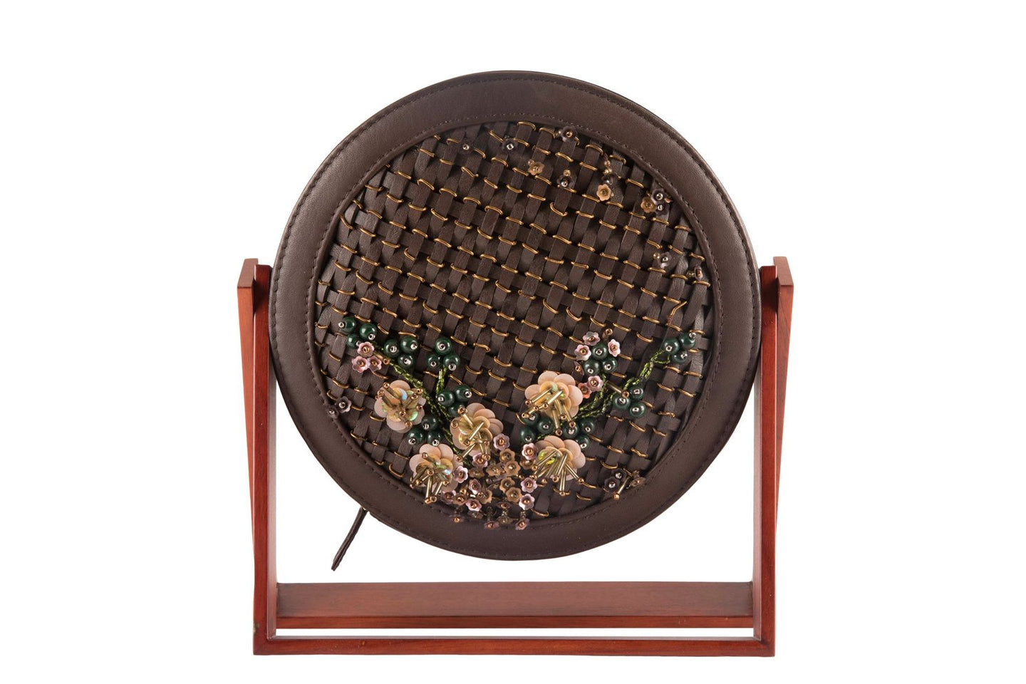 Handmade Round Clutch