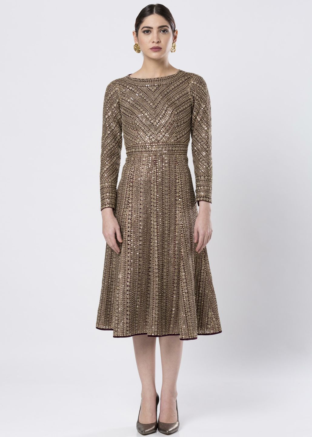 HAND EMBROIDERED DRESS