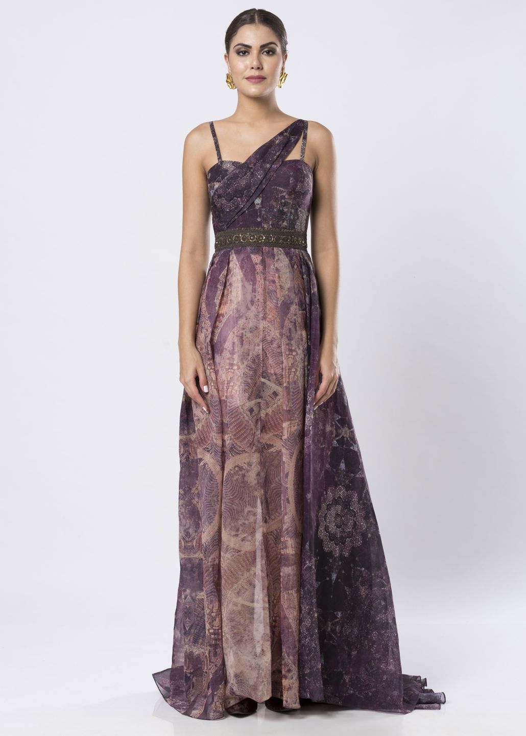 LONG BODICE GOWN