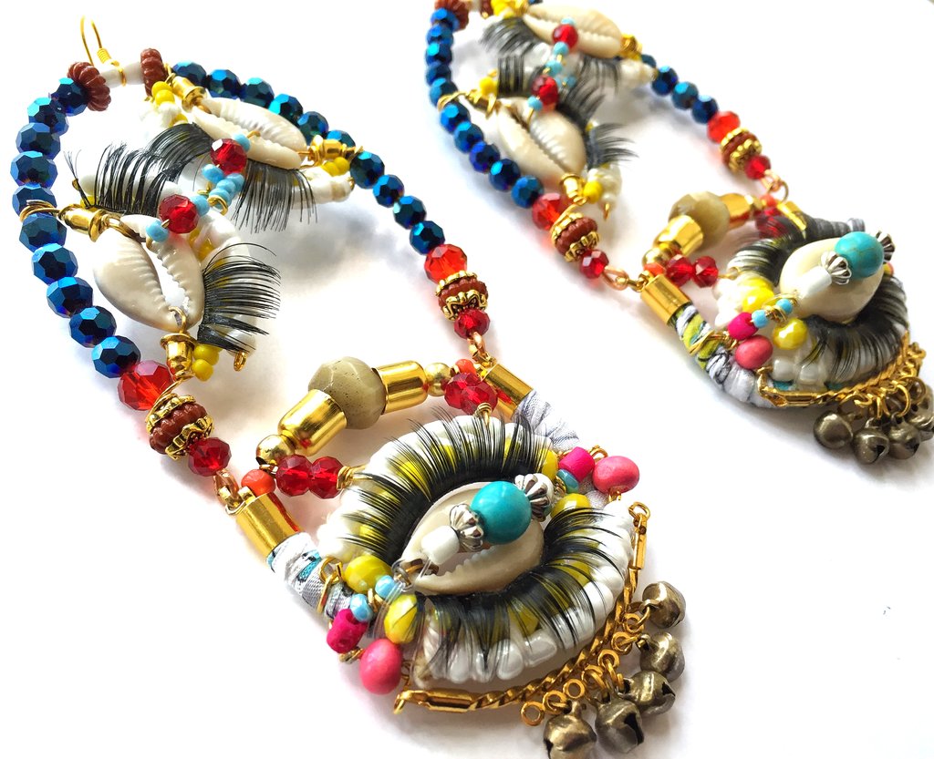 ORLINA STATEMENT DROP EARRINGS