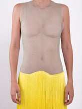 Printed T-Shirt & Fringed Maxi Skirt
