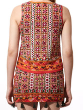 Embroidered Top & Skirt Set