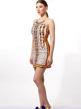 Embroidered Mini Dress