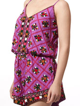 Embroidered Romper