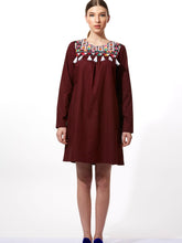 Embroidered Yoke Tunic