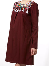 Embroidered Yoke Tunic