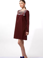 Embroidered Yoke Tunic