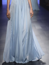 Light Blue Gown With Jacket