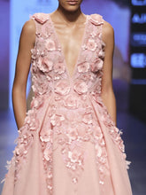 Hand Embroidered Ball Gown