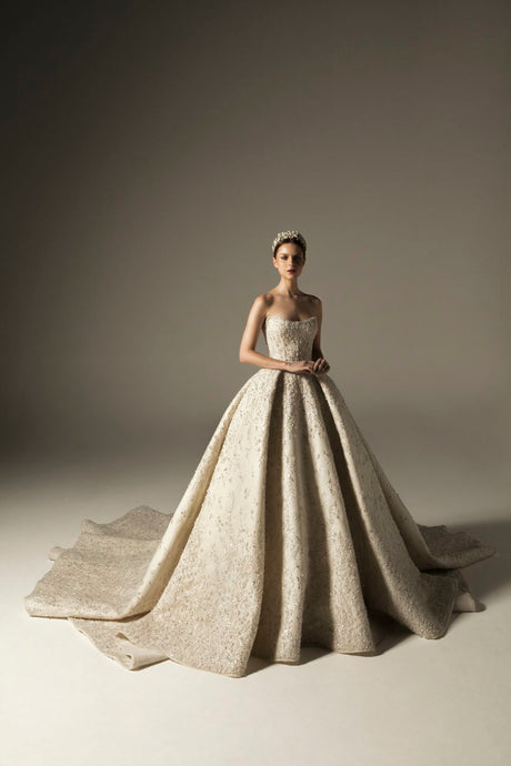 Strapless Couture Wedding Gown