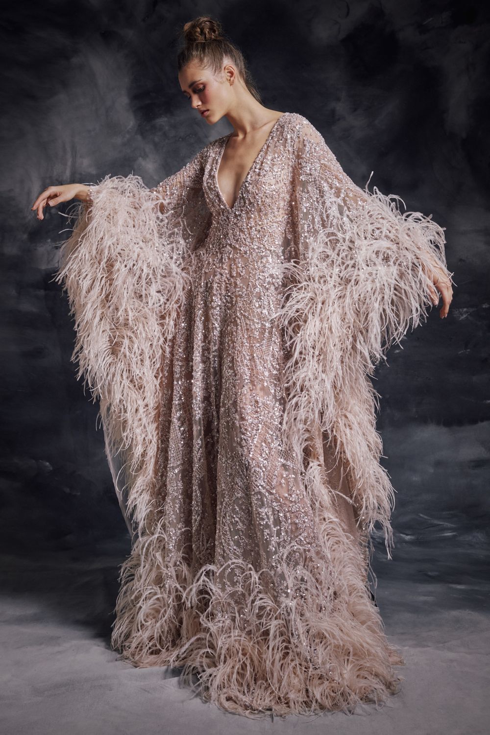 Fully Embroidered Couture Jumpsuit
