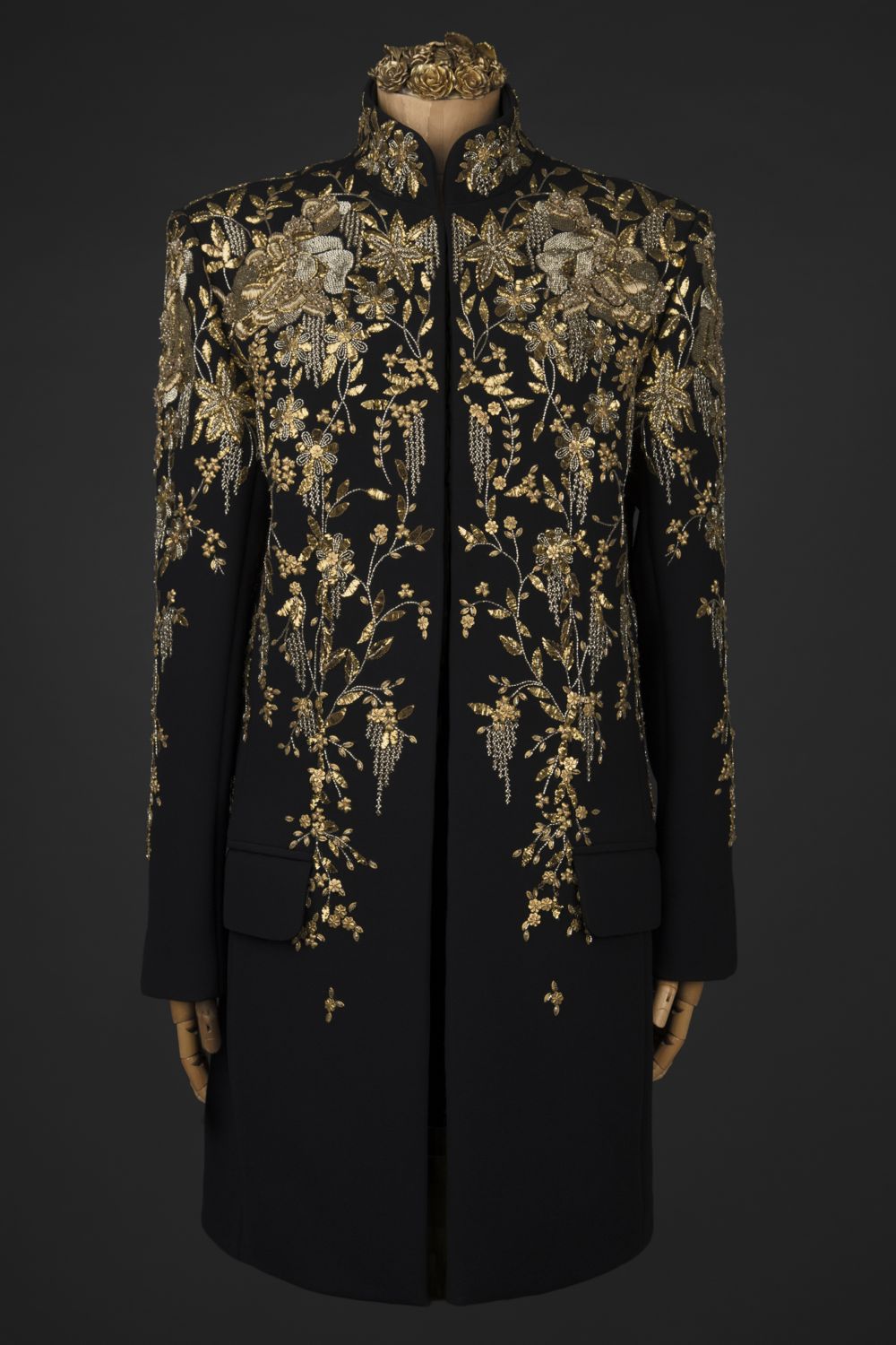 Gold Embroidered Royal Couture Jacket