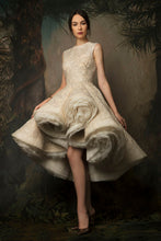 Ivory & Gold Embroidered Couture Dress