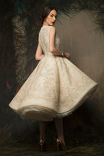 Ivory & Gold Embroidered Couture Dress