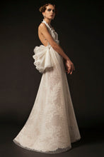 Pleated Ivory Couture Dress