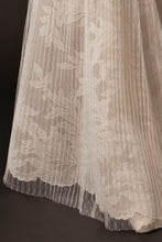 Pleated Ivory Couture Dress