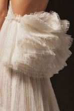 Pleated Ivory Couture Dress
