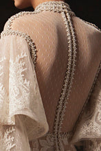 Embroidered White Opal Couture Gown