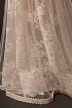 Embroidered White Opal Couture Gown