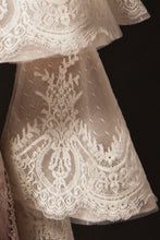 Embroidered White Opal Couture Gown