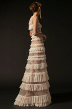 Layered Ivory Couture gown